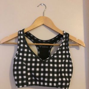 Albion Black Check Lift Bra XS